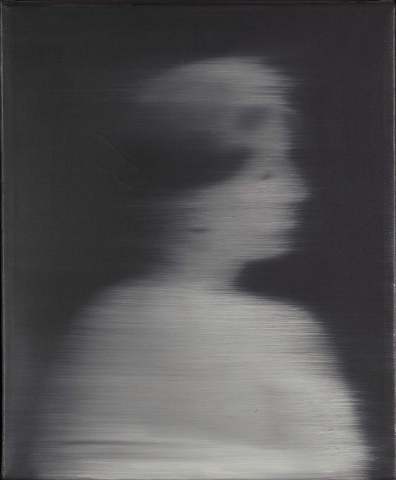 Woman's Head in Profile - Gerhard Richter