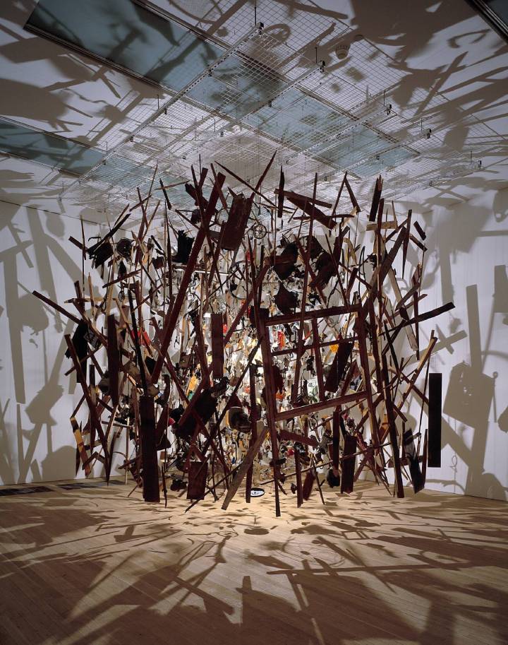 Cold Dark Matter: An Exploded View 1991 by Cornelia Parker born 1956